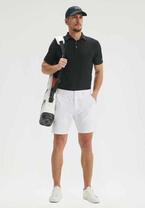 M MAELREG Men's Golf Polo Shirt - Lightweight, Moisture-Wicking, UPF 30+ | Short Sleeve Casual Fit