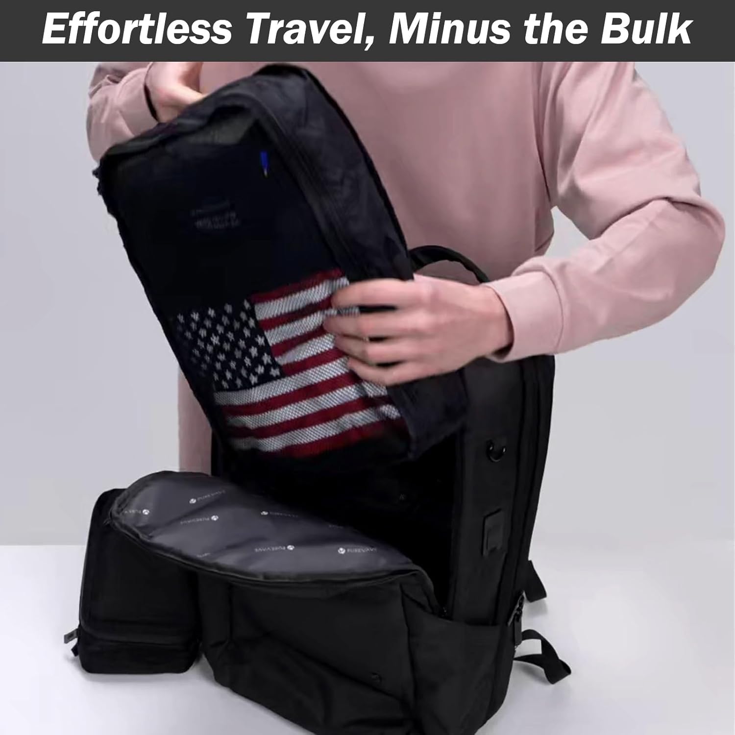 PUREVAVE Laptop Backpack - Durable Design with YKK Zippers | Unisex Style for All Users