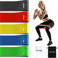Skiennix Resistance Bands - Versatile Workout Loop Bands Set for Men & Women | 5-Piece Kit for Yoga, Pilates & Physical Therapy