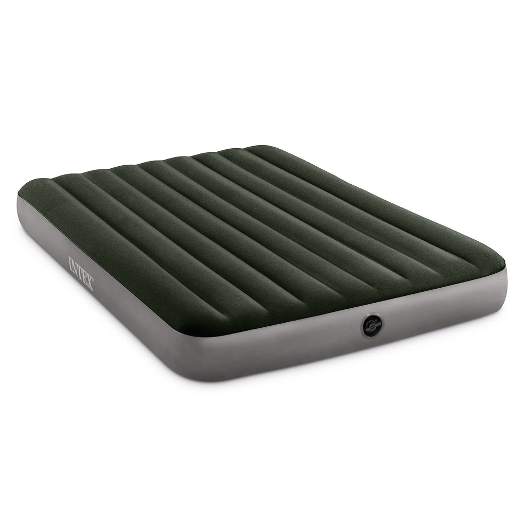 Intex 64109E Dura-Beam Standard Prestige Air Mattress - Fiber-Tech – Queen Size – 10in Bed Height – 600lb Weight Capacity – Pump Sold Separately