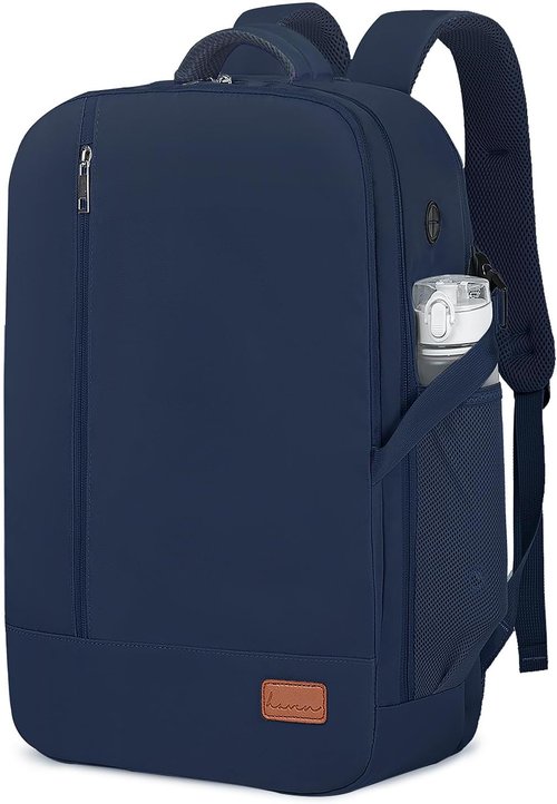 Lossga Travel Backpack - Water-Resistant Personal Item Bag | 18x14x8 Inches, Lightweight & Flight Approved