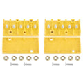 2Pcs Electric Bicycle Connection Box, Motor Controller Wire Connector 5 Pole Junction Box Insulation Box E Bike Junction Storage