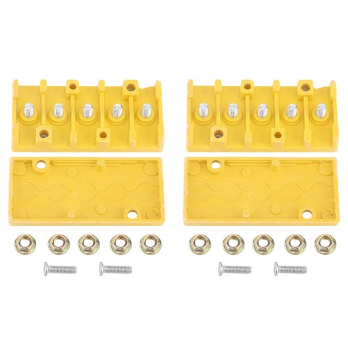 2Pcs Electric Bicycle Connection Box, Motor Controller Wire Connector 5 Pole Junction Box Insulation Box E Bike Junction Storage