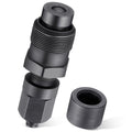 Skylety Crank Remover Bicycle Crank Puller Bike Crankset Arm Puller Compact Crankset Pulley Cycling Power Bottom Bracket Tool Repair Maintenance Remover for Bikes, Black(Simple Style)