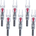 Skiennix Lighted Nocks for Arrows - 6PCS Set with .244" Inside Diameter for Hunting & Shooting