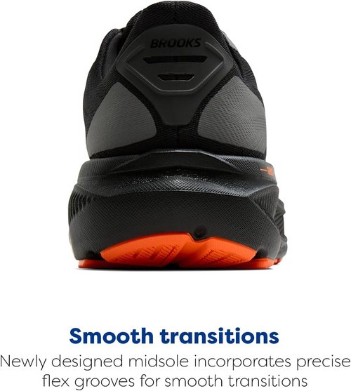 Brooks Men's Ghost 17 Running Shoes - Comfortable Neutral Cushioning | Lightweight & Breathable
