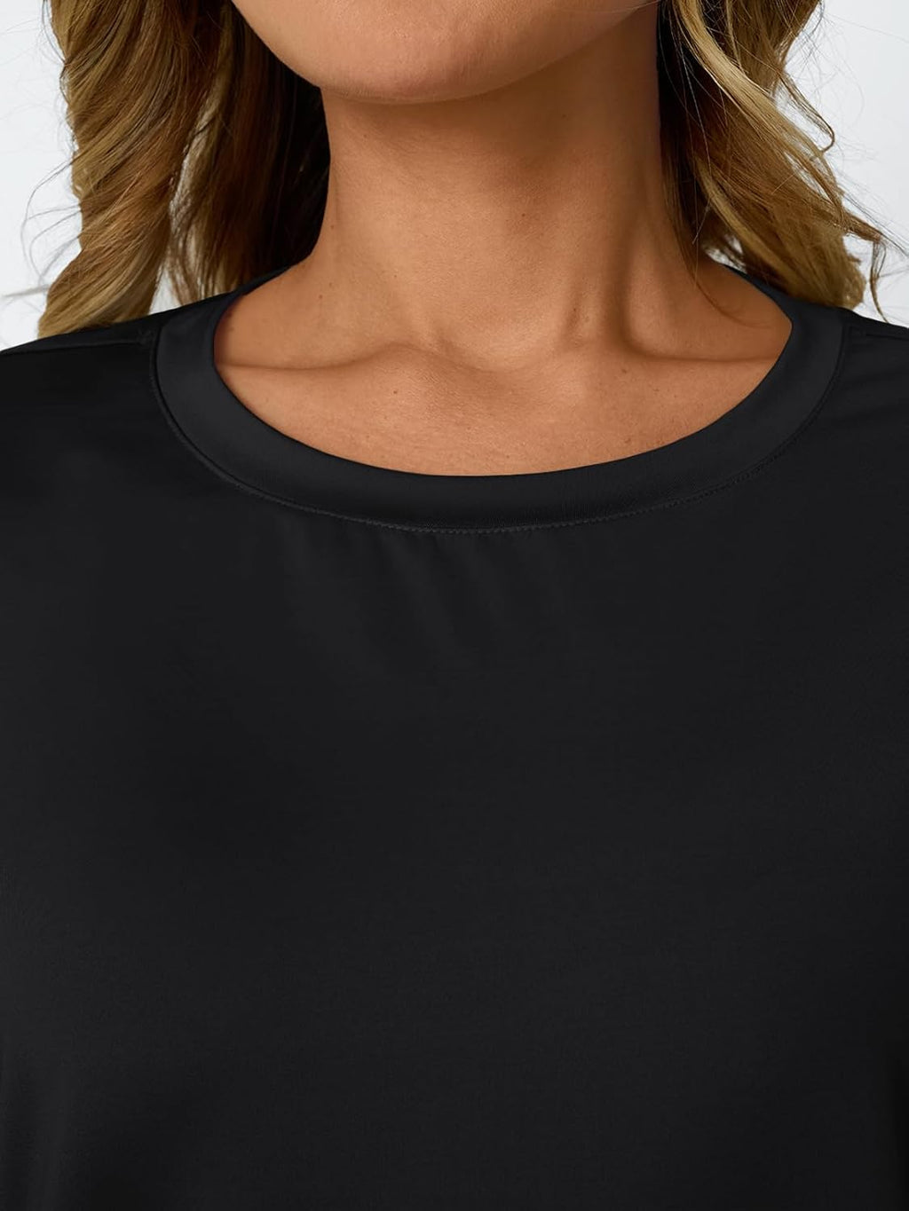 AUTOMET Women's Workout Tops - Moisture-Wicking Short Sleeve Gym Shirts for Yoga & Running