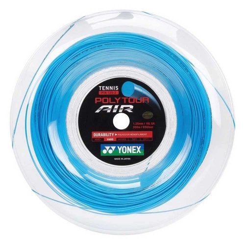 YONEX Polytour Air 125 Tennis String Reel Sky Blue