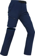 Pioneer Camp Women's Convertible Hiking Pants - Quick Dry Stretch Zip-Off Outdoor Cargo | Safari & Fishing