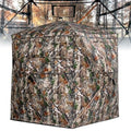 SUMSEEK 2-3 Person 360° See-Through Ground Hunting Blind with Single Door
