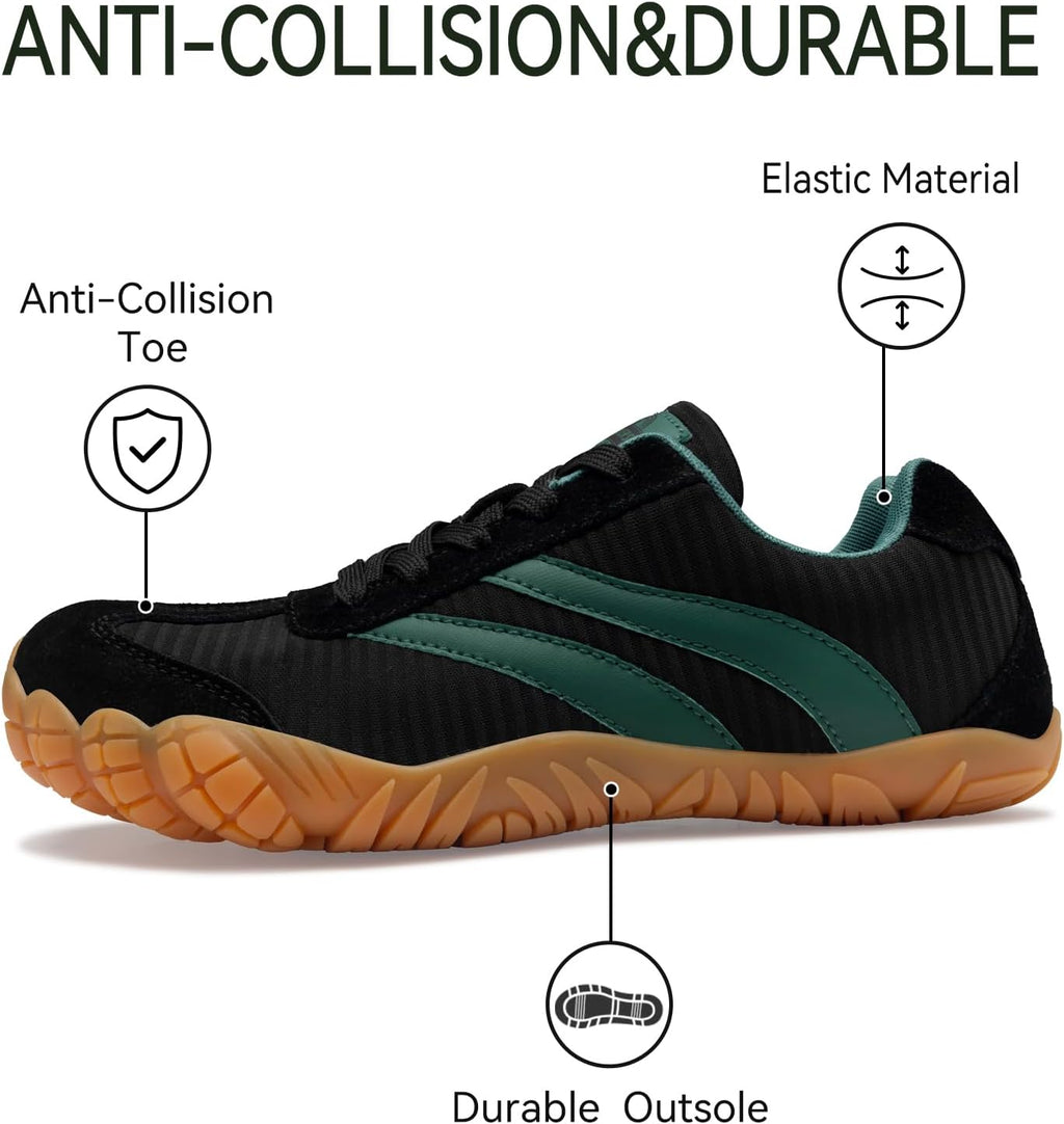 Barefoot Shoes | Women’s Casual Sneakers with Wide Toe Box - Lightweight, Breathable & Comfortable for Hiking