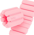 Bala Bangles Adjustable Wrist & Ankle Weights - Soft Silicone Bands for Pilates, Yoga & Home Workouts