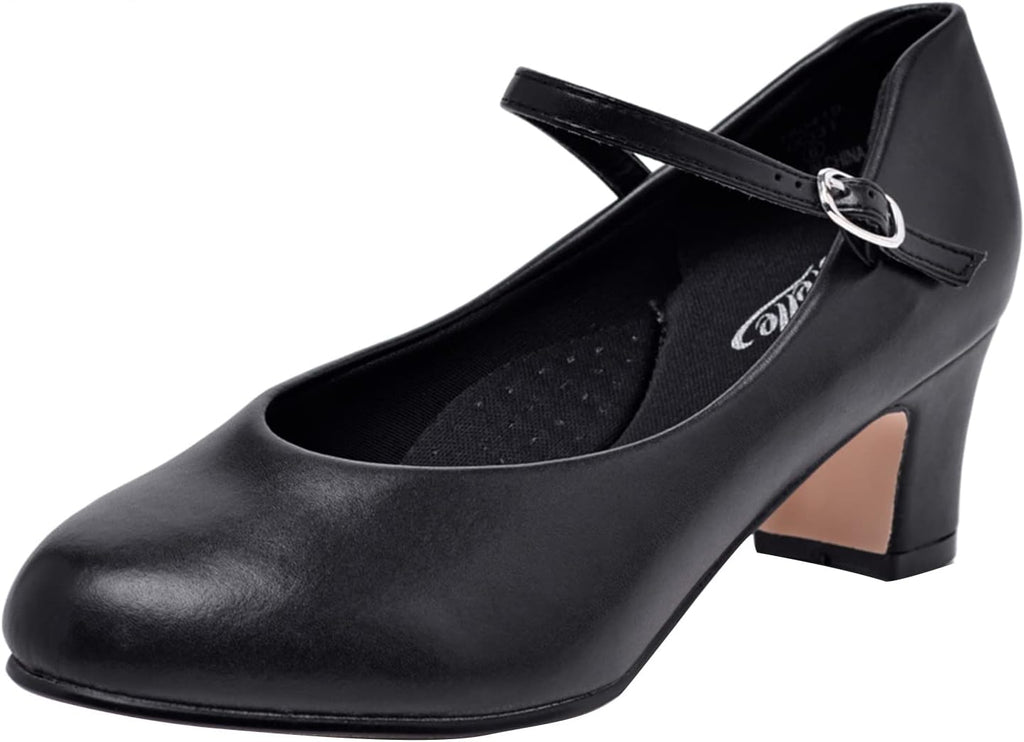 Stelle Character Shoes for Women - 2" Ankle Strap Dancing Heels for Ballroom, Salsa & Latin