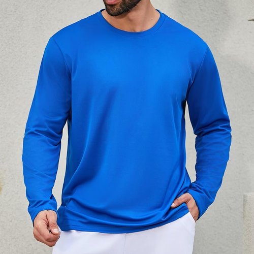 LeeHanTon Men's Sun Protection Hoodie - UPF 50+ Long Sleeve Athletic Shirt for Fishing & Hiking