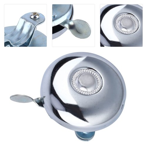Hapivida Bike Bell, Retro Aluminum Loud Cycling Handlebar Horn with Easy Installation Safety Alarm for Adults Commuting Outdoor Cycling