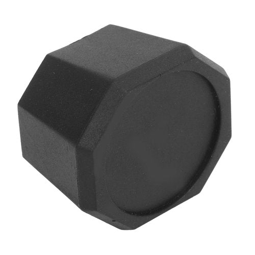 2pcs Tennis Racket Butt Cap Tennis Racket Silicone End Cover for Racquetball Racket, Black