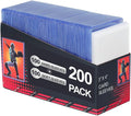 Skiennix 200 Card Sleeves - Premium Clear Protectors for Trading Cards | 3" X 4" Hard Plastic Holders