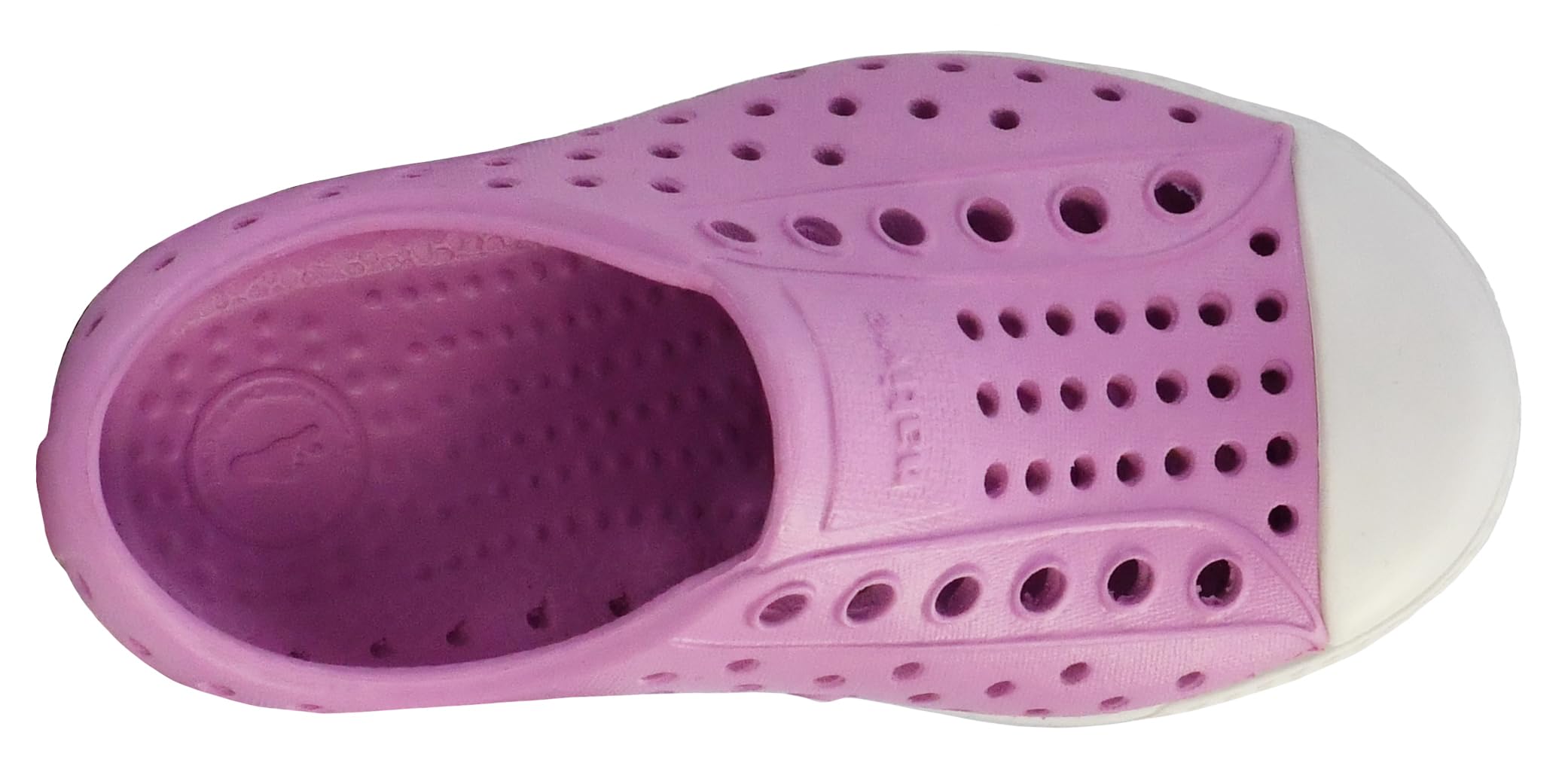 Native Shoes Unisex-Kids Jefferson Sneakers, Chillberry Pink/Shell White, 6 Toddler