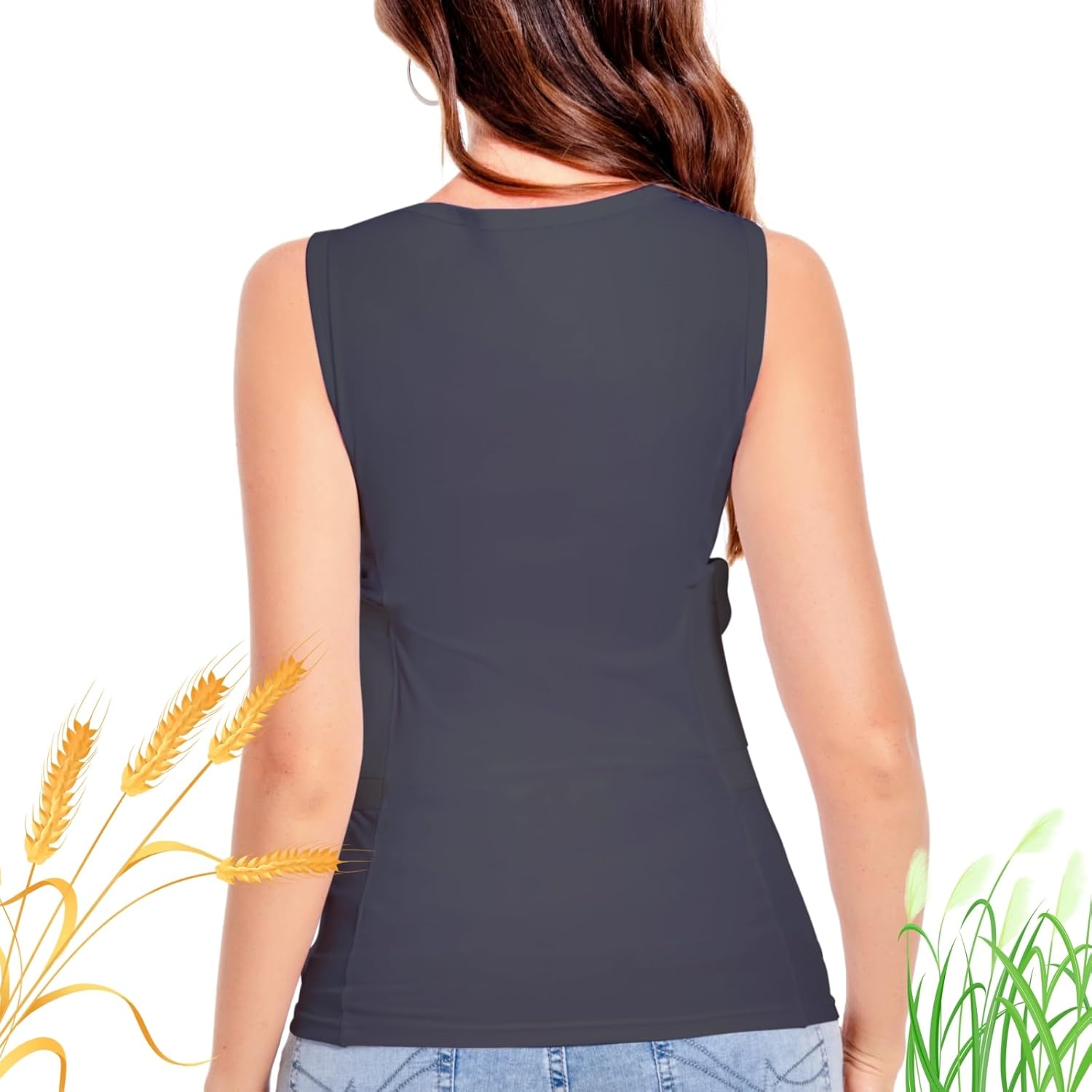 Skiennix Concealed Carry Holster Tank Top - Tactical Compression Shirt for Small Firearms | Comfortable Fit