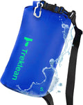 Skiennix Waterproof Dry Bags - Lightweight Roll Top Design for Kayaking & Travel | 5L, 10L, 20L, 35L (Blue)