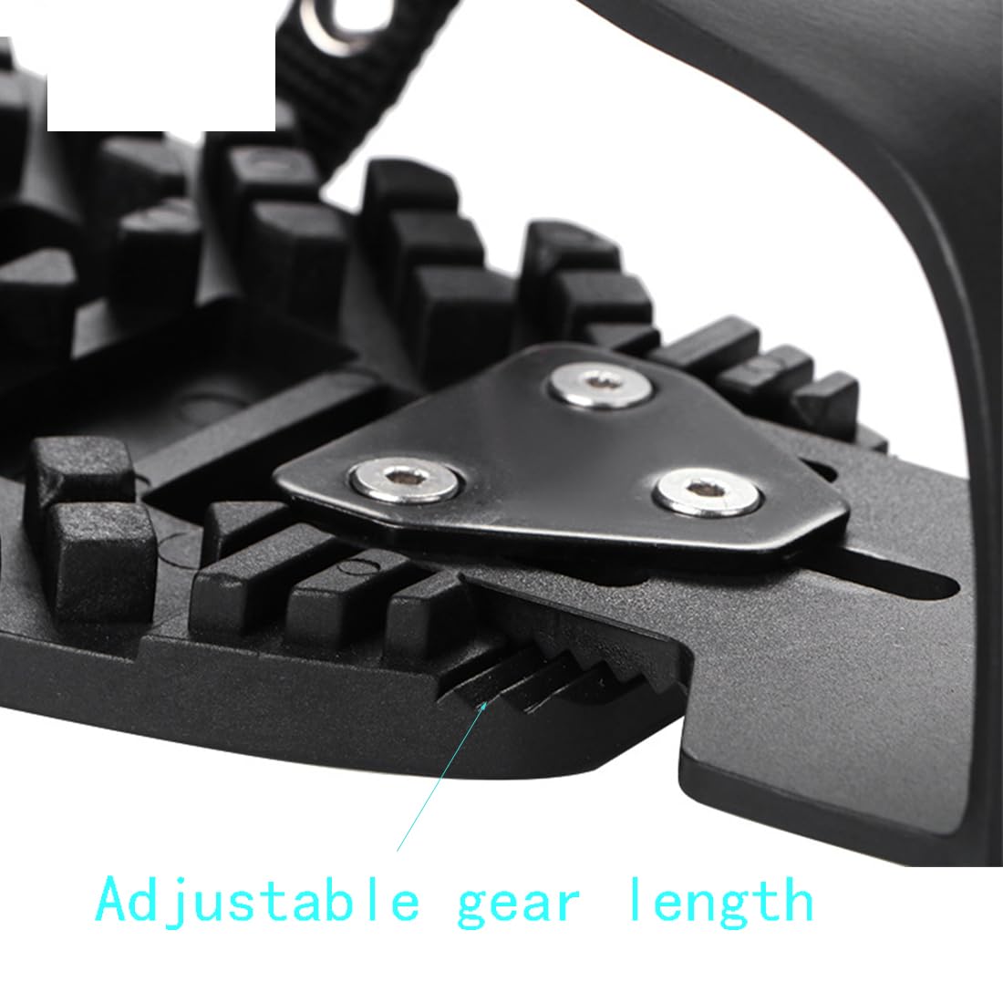 Bike Bicycle Toe Clips Cage ONLY - Compatible with Peloton Bike & Bike+ Pedals Adapters - Convert Look Delta Pedals to Dual Function Pedals - Ride with Sneakers