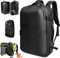 Zurligi Vacuum Backpack - Expandable 30-70L Compression Travel Bag with Pump & USB Charge Port | Black