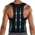 PAZAPO Posture Corrector for Men&Women - Back Brace for Lumbar Support and Upright - Breathable Back Straightener Back,(Medium(29-33 Inches))