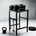 **Regine Switzerland Adjustable Dumbbell Stand - Heavy Duty Kettlebell Storage Rack | Space-Saving Design, 500-800 lbs Capacity**
