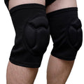King Mills Plus Size Black Volleyball Knee Pads - Anti-Slip Protection for Youth 8-14 | Comfortable 3XL Fit