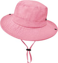 Skiennix Outdoor Kids Sun Hat - UPF 50+ Quick Dry Adjustable Bucket Hat for Girls & Boys