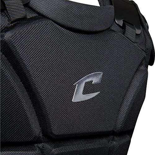 Champro Pro-Plus Umpire Chest Protector 13" Black/Medium Lightweight Gear