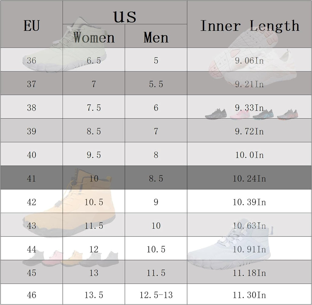 Skiennix Barefoot Shoes - Pro-Healthy Non-Slip Water Footwear for Men & Women | Wide Toe Design