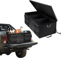 Mixsuper Truck Bed Organizer - Heavy Duty Storage Solution with Adjustable Straps for All Truck Sizes