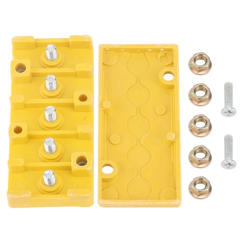 2Pcs Electric Bicycle Connection Box, Motor Controller Wire Connector 5 Pole Junction Box Insulation Box E Bike Junction Storage