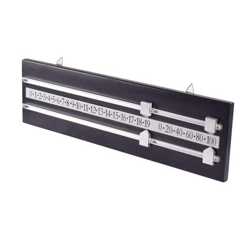 CROWN ME Black Billiard Socreboard