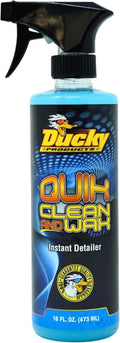 Ducky Products Quik Clean & Wax - 16 oz Spray Cleaner for Car, Boat, Motorcycle & RV Detailing