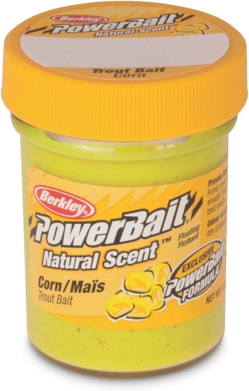 Berkley PowerBait Trout Fishing Dough Bait - Natural Scented Formula for Enhanced Catching