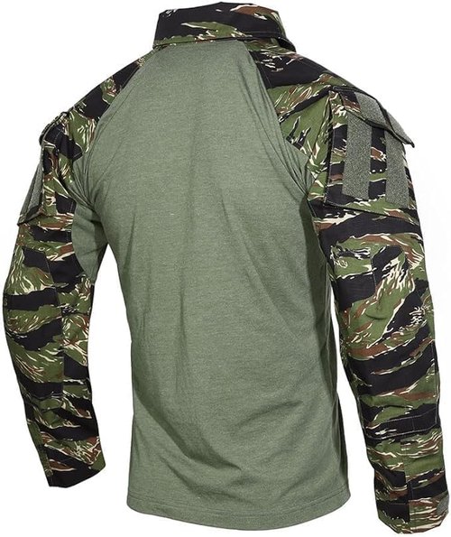 EMERSONGEAR Men's Tactical Shirt - Gen3 Quick-Dry Long Sleeve Combat BDU Top for Airsoft & Paintball