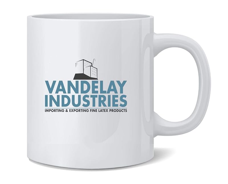 Vandelay Industries Poster Logo Coffee Mug - 11oz Ceramic, Poster Foundry Variant