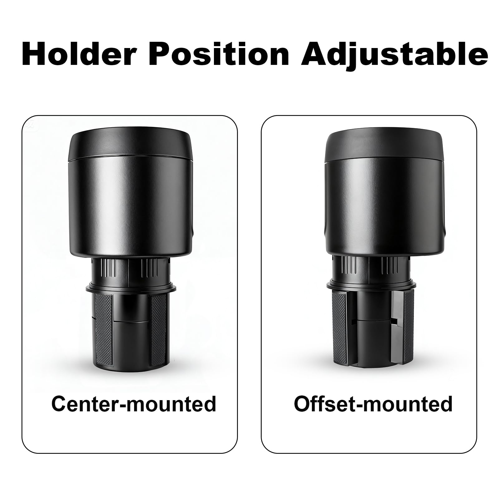 WishDirect Golf Cart Cup Holder Adapter, Universal Expandable Golf Cart Heater Holder Compatible with 16 Oz/1 Lb Propane Tank and Most Golf Carts