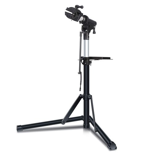 Sportneer Bike Repair Stand, Foldable Bicycle Repair Mechanics Rack Workstand, Height Adjustable Home Bike Stand for Maintenance (Max 55 lbs)