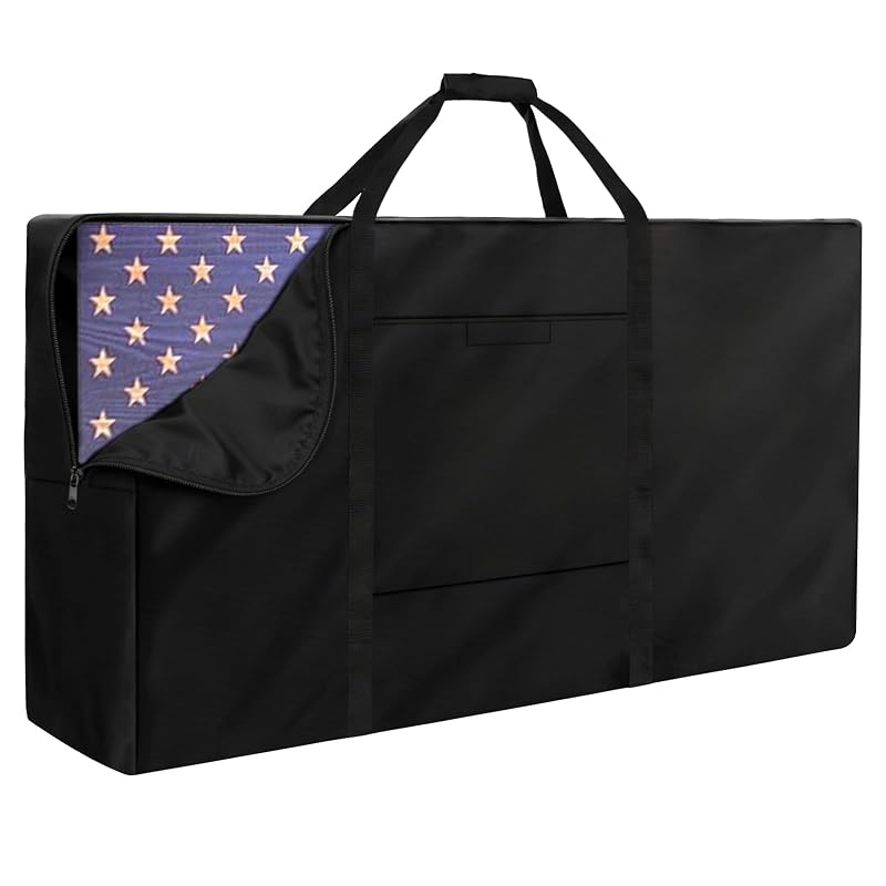 3' x 2' Tailgate Size Weatherproof Cornhole Carrying Case, 600D with PVC Liner