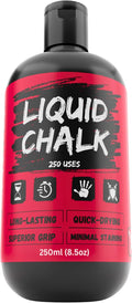 PowerGrip Liquid Chalk – Sweat-Proof, No-Mess Grip Enhancer for Weightlifting, Rock Climbing & Gymnastics