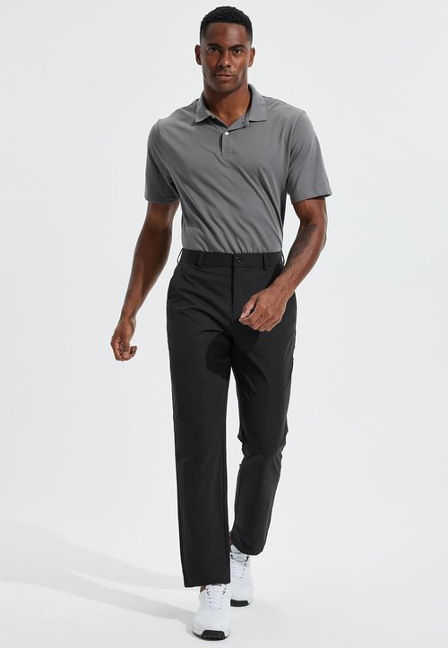 Men's Golf Pants 30"/32"/34" Lightweight Stretch Work Dress Office Travel Slacks Business Casual Trousers