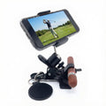 Golf Bag Phone Holder, Phone Caddy for Golf Cart Record Your Golf Swinging Two 360°Fully Adjustable Golf Cart Phone Mount Clip with Golf Glove Holder for Fishing Grilling Riding Golf Gifts for Men