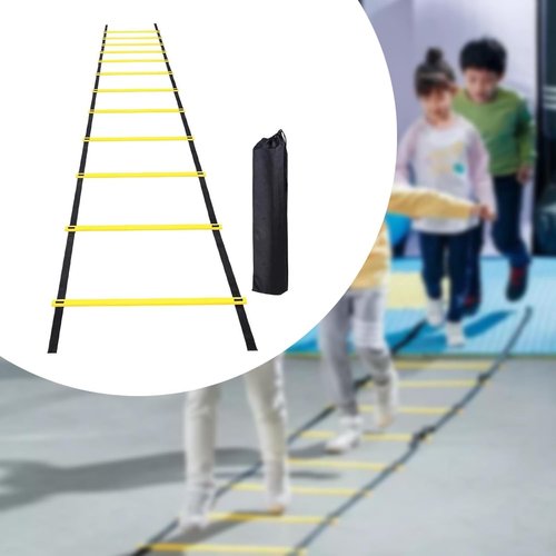 Colaxi Agility Ladder - Folding Balance Training Tool for Soccer & Volleyball | Instant Setup