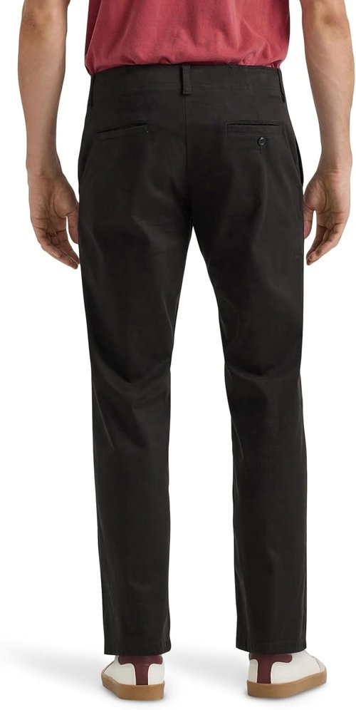 Lee Men's Extreme Motion Pants - Comfortable Flat Front Regular Fit | Versatile Style for Everyday Wear