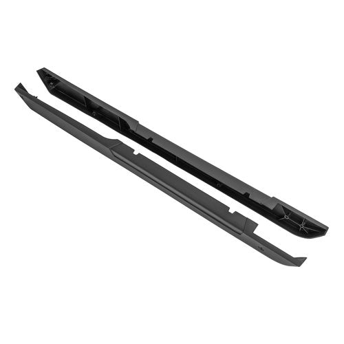 WUTIST Rocker Panel Set Compatible with 1994-2014 EZGO Cushman/Clays/Medalist/MPT/ST/TXT/Workhorse/Woods Boundary MAV400 Golf Cart Textured Black Left & Right Side Replacement for 71501G01 71502G01