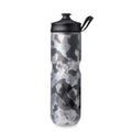 HydraPak | Polar Bottle - Polar Sport Insulated Water Bottle - BPA-Free, Sport & Bike Squeeze Bottle with Handle (Contender Black, 700ml / 24oz)
