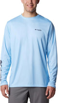 Columbia Men's Terminal Tackle Long Sleeve Shirt - Fins and Stripes Design for Ultimate Comfort